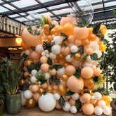 Maca Orange Party Balloons